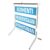 Collapsible Aluminium Police Road Barrier Sign Malaysia