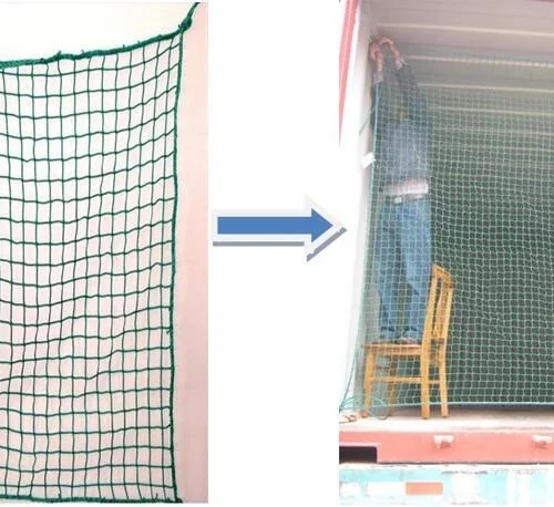 Heavy-duty cargo net Malaysia for container use Cargo net Malaysia BBIM double layer 8x8 container safety net