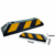 Car Park Wheel Stopper Selangor Rubber Wheel Stopper 550x150x100mm with Yellow Stripes