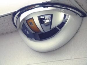 Indoor half dome mirror Malaysia for warehouse safety