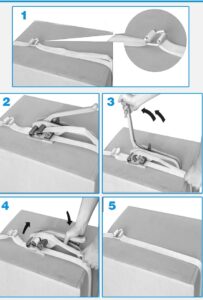 Industrial manual strapping tensioner