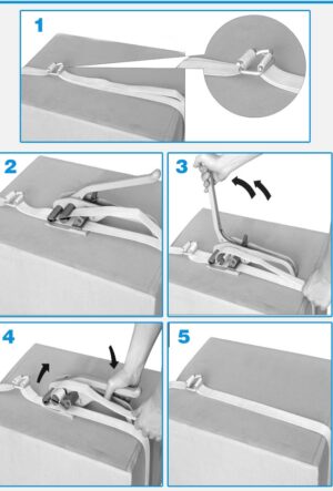 Industrial manual strapping tensioner