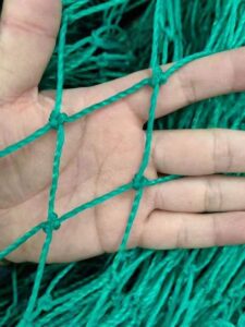 Heavy-duty netting for container safety