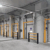 Polymer Safety Barrier with 3 Crossbars 1M Flex Impact Barrier with 3 Crossbars for indoor factory use