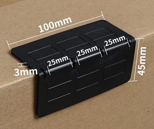 Heavy-duty packing edge protector Malaysia Strapping corner guard Malaysia 100mm