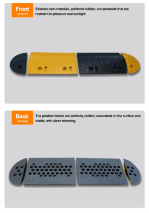 Rubber Speed Hump Malaysia End Section
