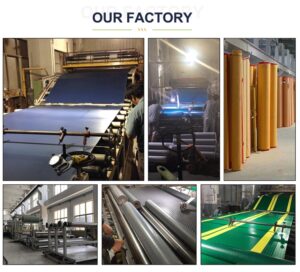 anti slip rubber mat Malaysia red PVC round stud waterproof non-slip floor mat roll Blue Box Sdn Bhd Selangor BU-00015-Roll