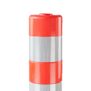 Traffic flexible pole dimensions 750mm height 80mm diameter