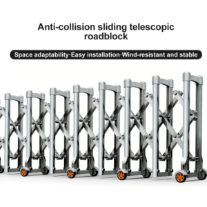 Stainless Steel Expandable Barrier Gate industrial area safety barrier