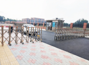 Stainless Steel Expandable Barrier Gate Malaysia 7m fully extended