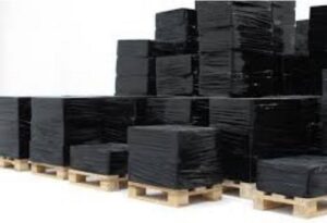 Black stretch film pallet wrapping logistics Selangor