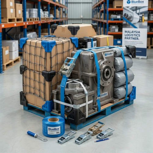 Cargo securing ratchet tie down system for transportation safety
