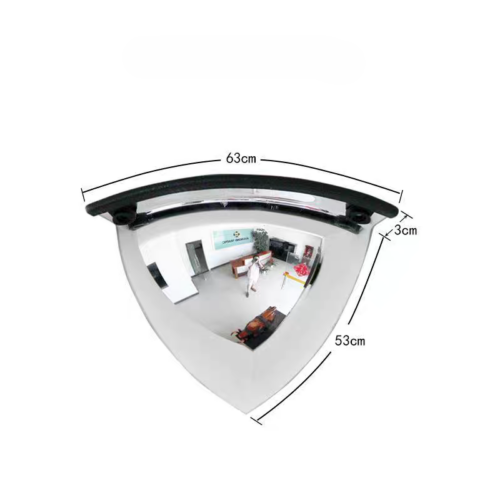63x53cm quarter spherical mirror dimensions BBIM