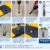 M10 Coach Screw & Nylon Plug Set – In-use shot — coach screw driven into a plugged hole in a concrete wall Coach Screw Malaysia