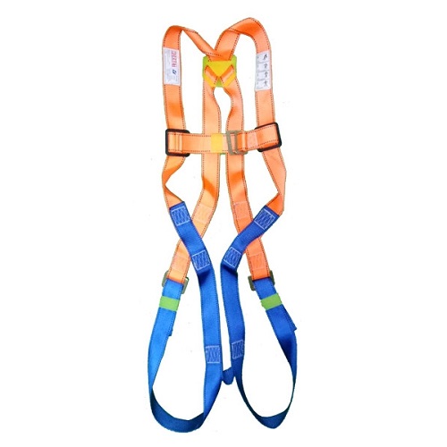 HORNET Full Body Harness – close-up of energy absorber (ht02) construction and stitching