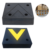 Heavy Duty Rectangular Dock Bumper – Close-up of the reflective sticker on the bumper face Rectangular Dock Bumper Malaysia