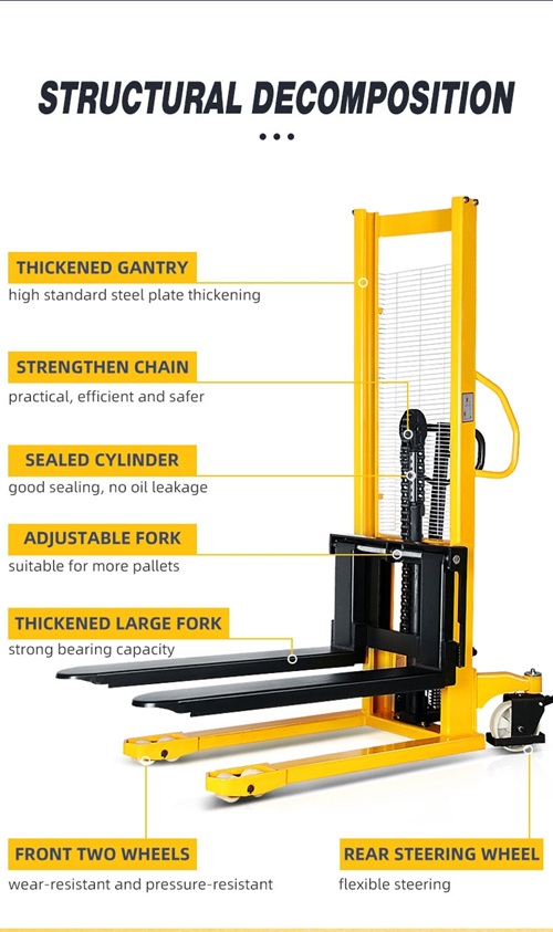 Double Mast Hand Stacker Malaysia