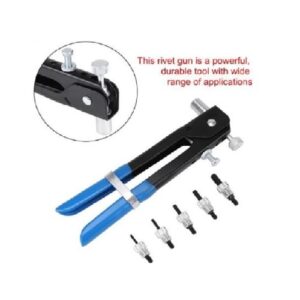 86pcs Rivet Nut Gun Kit M3-M8 – Close-up of the aluminium flat head rivet nuts in M3 to M8 Rivet Nut Gun Malaysia