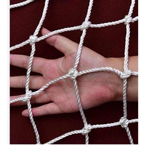 Heavy Duty Cargo Net 12ft x 30ft – Full 12ft x 30ft net spread flat on white background Heavy Duty Container Net Malaysia