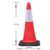 75cm PE Traffic Road Cone – size and dimension reference shot (750mm height, 38 x 38cm base) Road Cone 75cm Malaysia